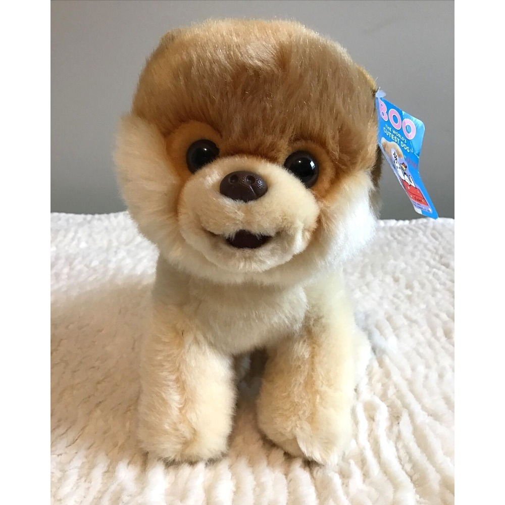 GUND Plush Dog Boo Pomeranian Stuffed Animal Toy 9 Inch Puppy Cute Soft With Tag